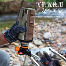 戶外燒烤噴槍露營509卡式可倒置噴火槍野營便捷點火器噴槍頭 噴頭
