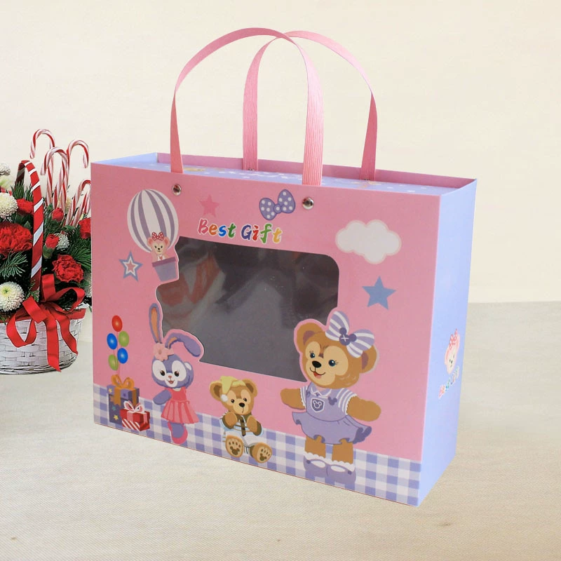 Гофрированная выдвижная коробка-кубок детский день подарок набор birth gift box Happy birthday souvenir gift box