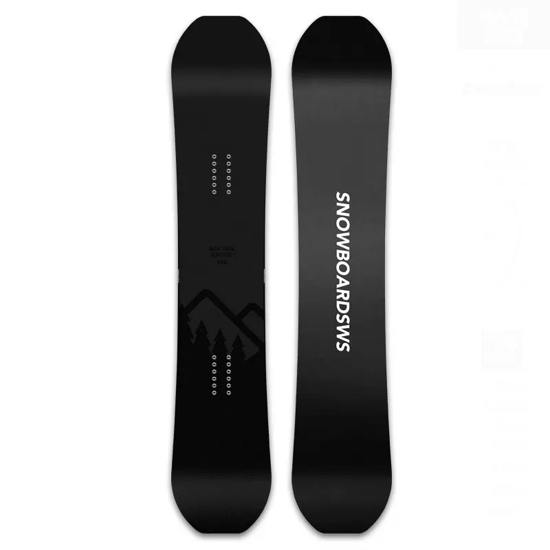 WS单板滑雪板  平花板 刻滑单板雪板 成人 男 女 单板滑雪装备