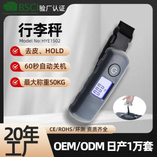 Haoyue Scale Electronic Scale Portable Scale Portable Luggage Weight Scale 50kg Precision Travel Scale