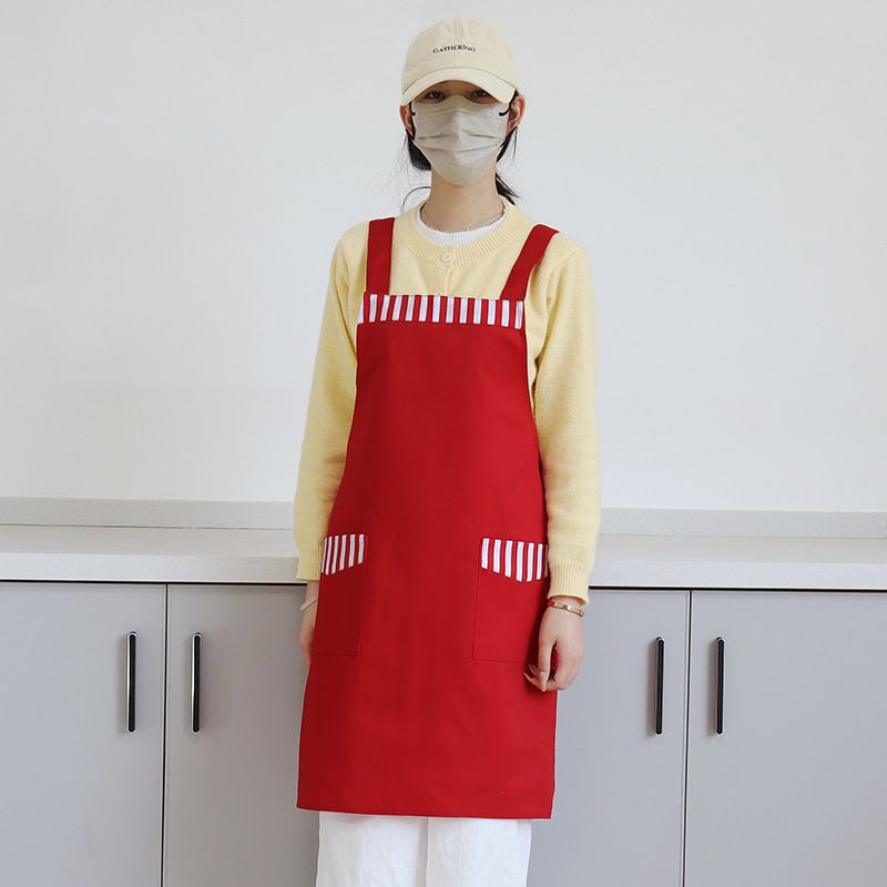 Correa roja a rayas H