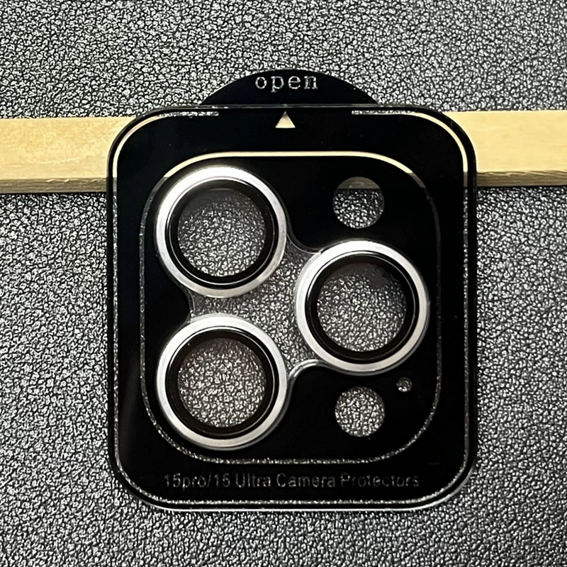 Camera Lens Protector (Apple) iPhone 17 / 17 Pro Max Compatible, Metal Ring, Geolocation Function