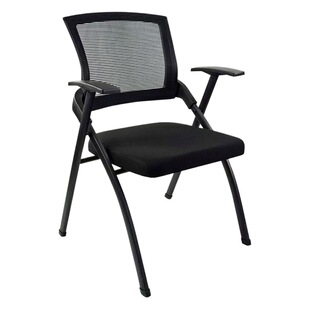 Factory wholesale training chair with writing board chair integrated folding chair meeting learning chair with wheels activity chair