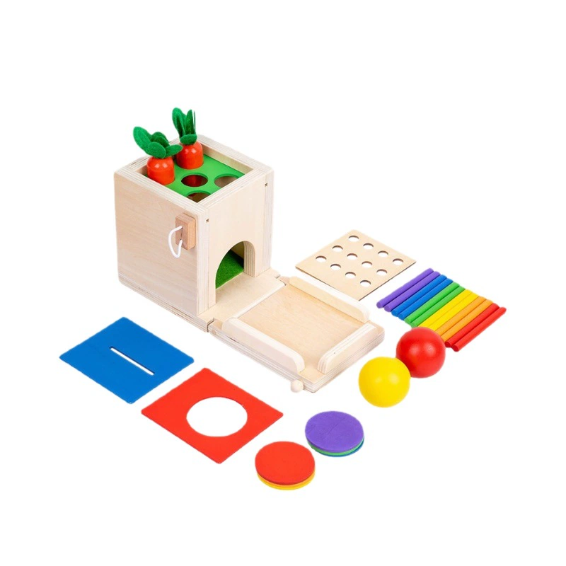 Универсальная конструктор Montessori с монетами для раннего возраста, интеллектуальная игрушка