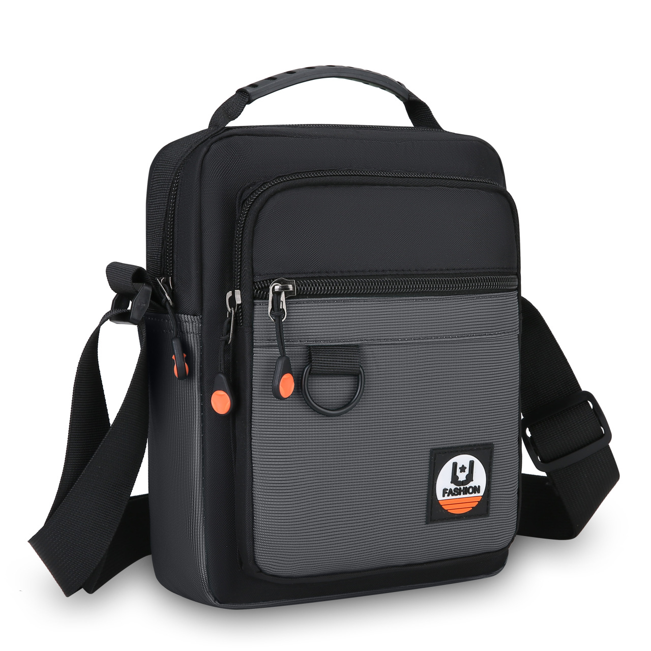 Bolso Bandolera de Nylon para Hombre Transpirable y Resistente al Desgaste para Negocios y Viajes