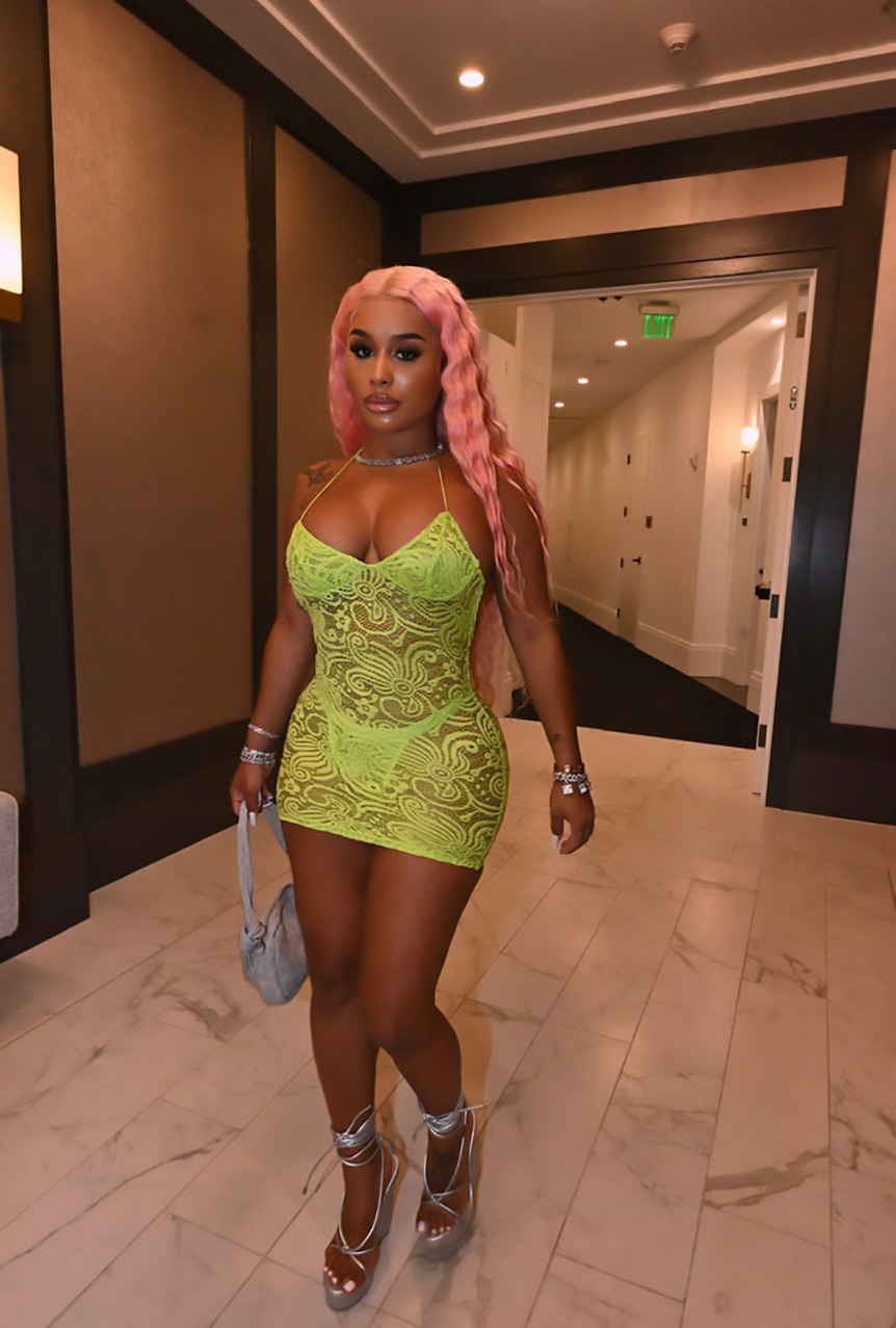 Robe en dentelle sexy pour femmes_voghion.com