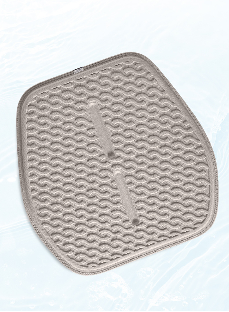 Amazon Car Four Seasons Ice Sensation Fabric Gel Three-Piece Set Car Seat Cushion Cooling Pad Butt Cushion Cooling Mat Seat Cushion