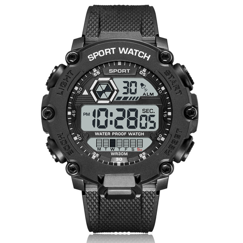 Venta caliente digital multifunción LED reloj electrónico al aire libre masculino y femenino estudiante reloj deportivo de moda reloj electrónico