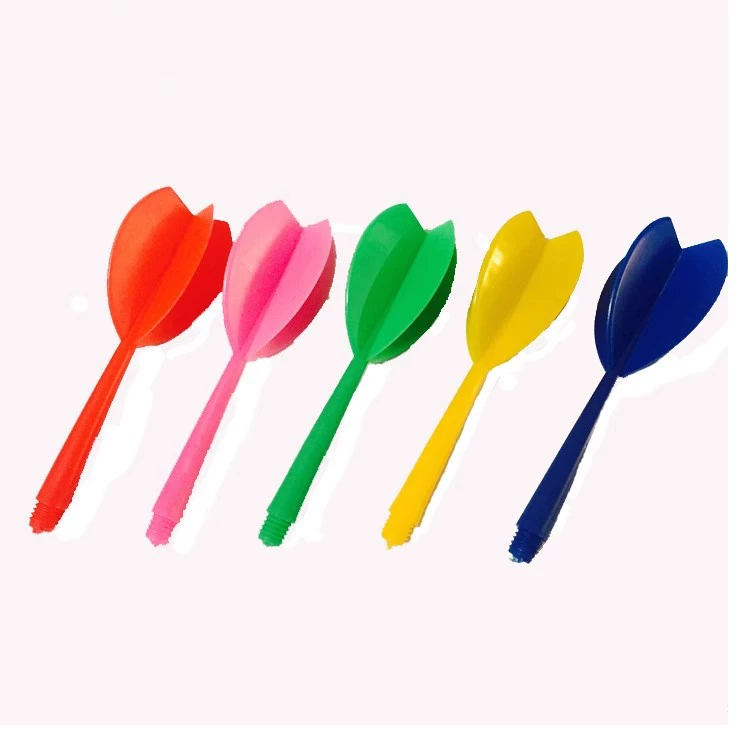 Аксессуары для дротиков диаметр 6 мм резьба интегрированный хвост Дротика пластиковый цельный хвост Дротика интегрированное лезвие Дротика