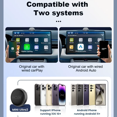 box, Simsiz CarPlay və Android Auto