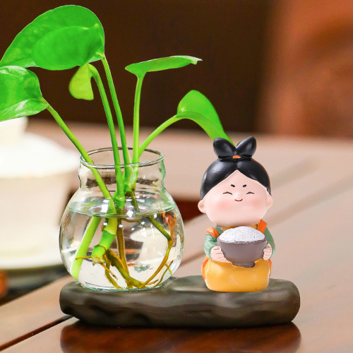 Creative cute Tang lady cartoon doll hydroponic ornaments home living room decoration wine cabinet office desk decoration
