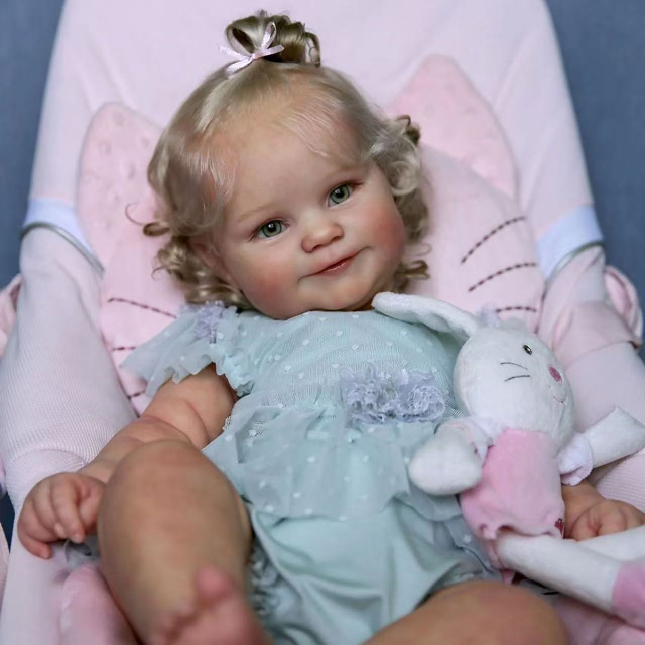 Muñeca de simulación de 50 cm Maddie pintada a mano muñeca de alta gama para niños regalos de Navidad