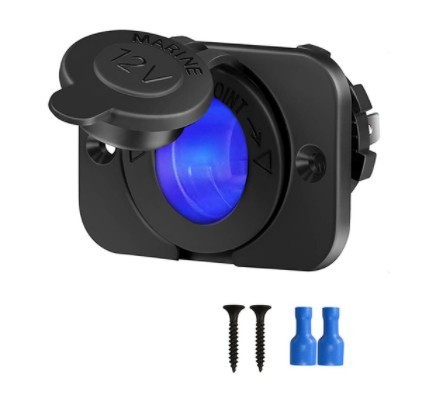 12v waterproof car cigarette lighter socket car boat motorcycle tractor power socket socket car accessories