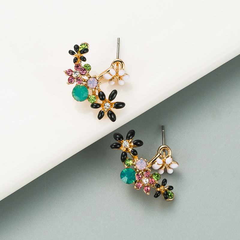 Korean Fashion Sun Flower Earrings display picture 6