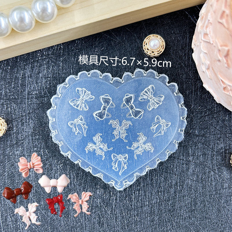 跨境爆款浮雕美甲装饰模具DIY滴胶美甲ins雕花胶蝴蝶金鱼指甲装饰|undefined