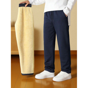 I 84176 Lamb Wool Fleece Sweatpants ���q�ӽq�lѝ�羳��