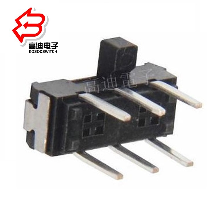 2位迷你滑动开关侧拨 2档迷你拨动开关侧拨 侧拨微型波动开关2档