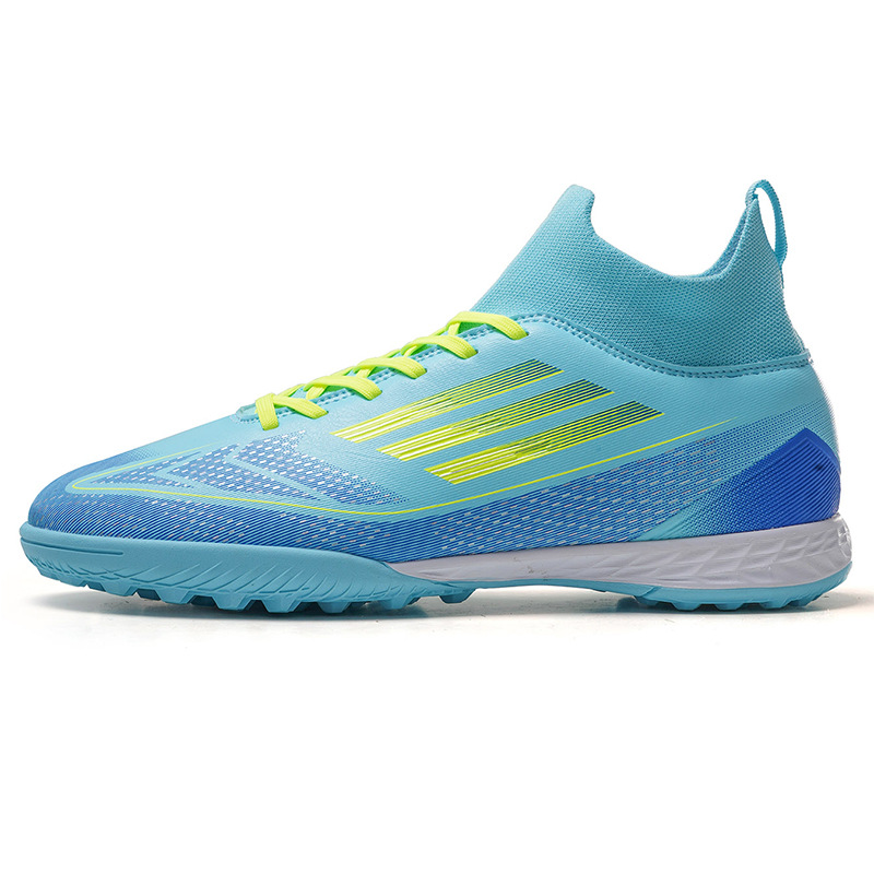 2025 nuevos zapatos de fútbol para hombres y mujeres AG clavos largos zapatos de entrenamiento antideslizantes juveniles zapatos de moda de estudiantes