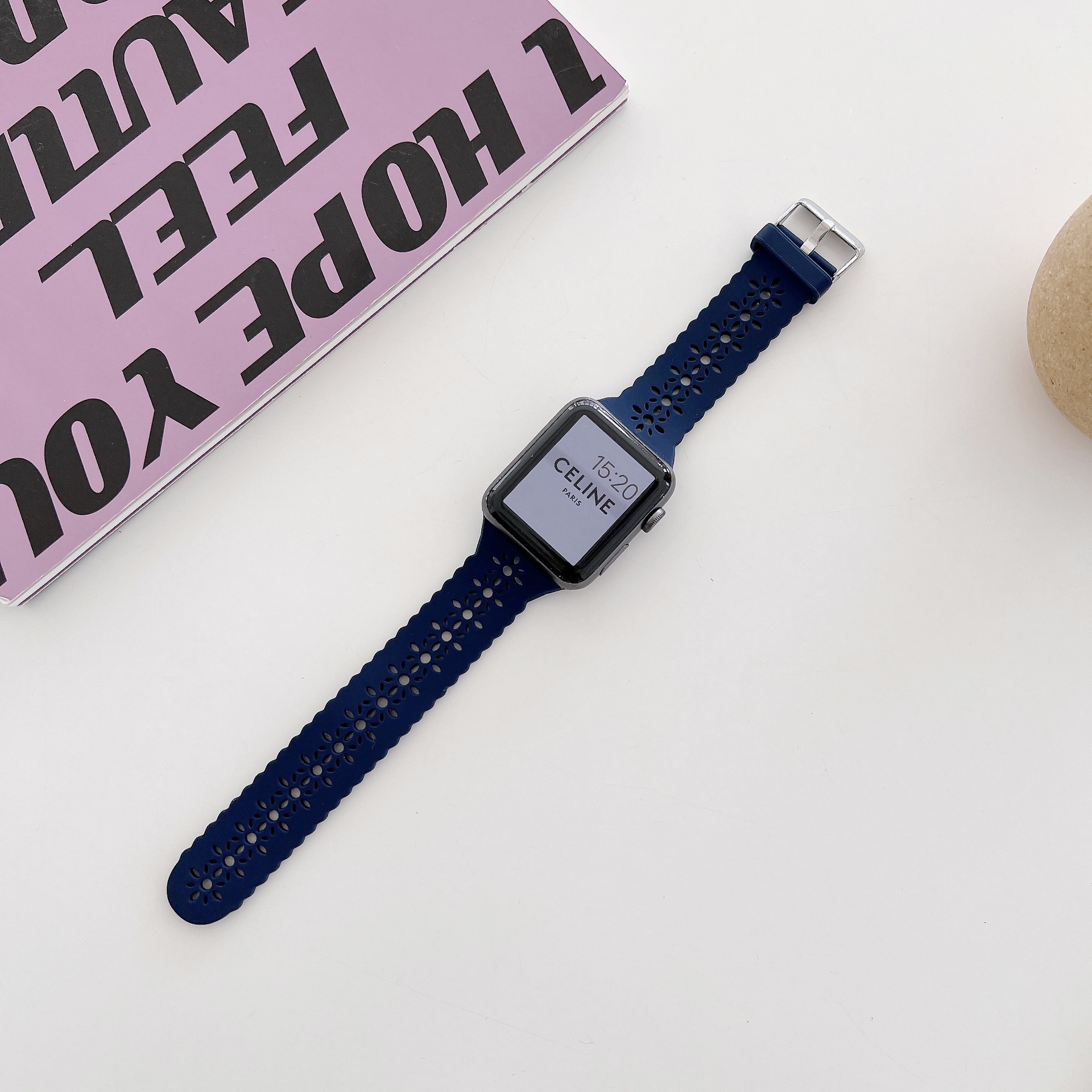 Apple, силиконовый ремешок для часов