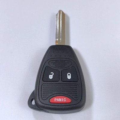Applicable to Dodge Jeep Chrysler Straight Plate Car Key Remote Control OHT692713AA OHT692427AA (Car Keys) - 3-button-type-b