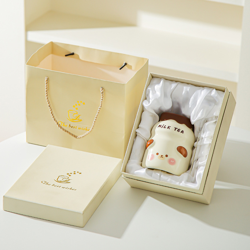 Taza de paja de cerámica creativa con tapa de verano, taza de agua indispensable, taza de jugo doméstica, taza de bebida fría