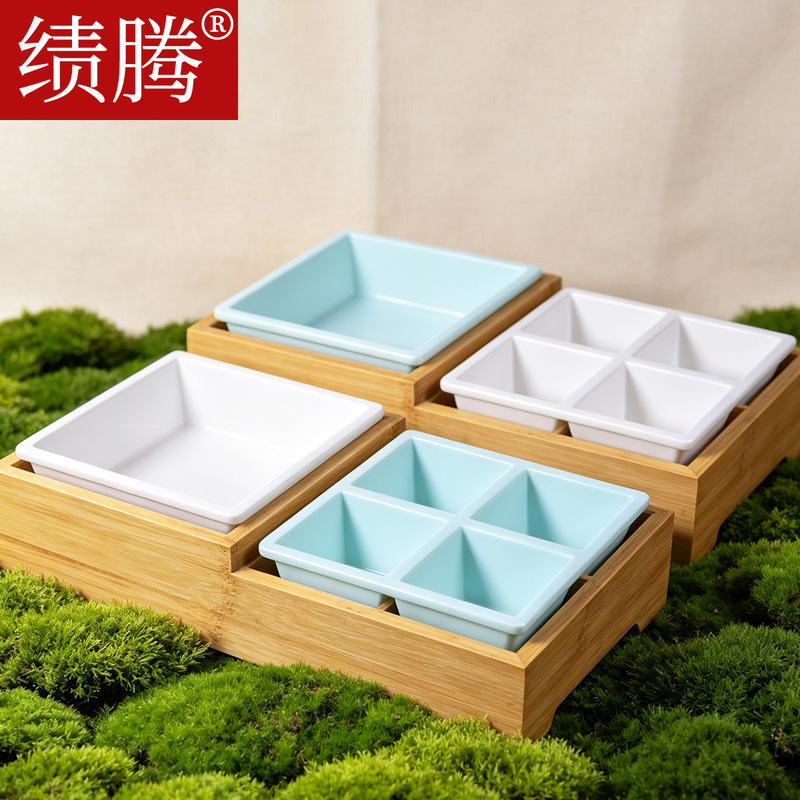 Jiteng Melamine New Soft Tofu Tableware Set, Hotel Creative Tableware, Commercial Restaurant Creative Food Props Jiteng Melamine New Soft Tofu Tableware Set, Hotel Creative Tableware, Commercial Restaurant Creative Food Props
