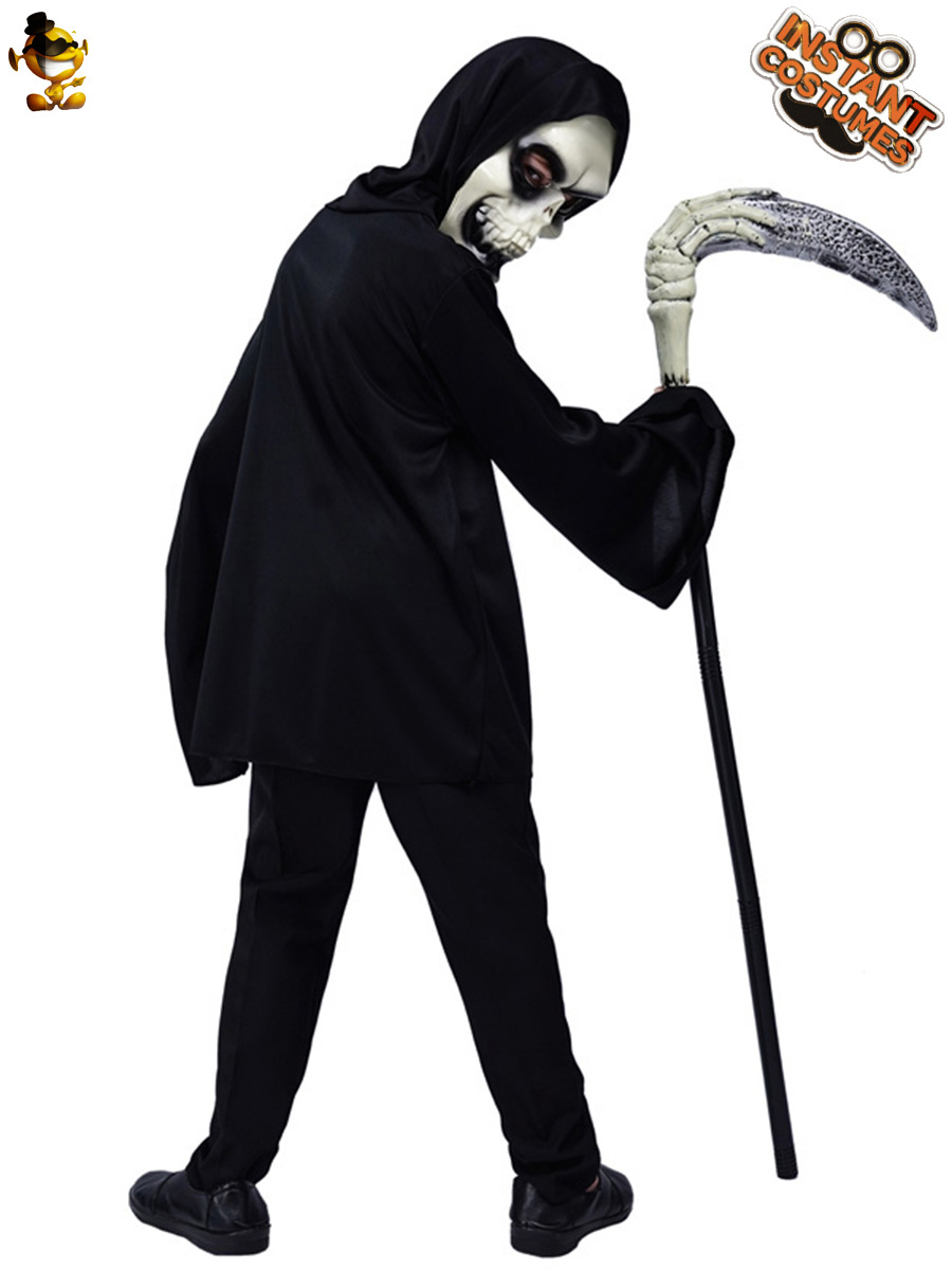 Halloween niños demonio vampiro traje del Partido de los horror cráneo Zombie Cosplay juego la bola