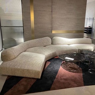 Edra岩石沙发意大利布艺异形自由组合别墅客厅极简大户型家用沙发-阿里巴巴