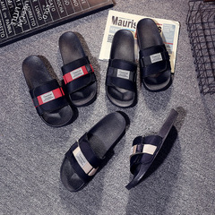 Internet-famous slippers for men, summer outdoor versatile youth soft-soled personalized outdoor wear, Instagram trendy Korean-style casual flip-flops
