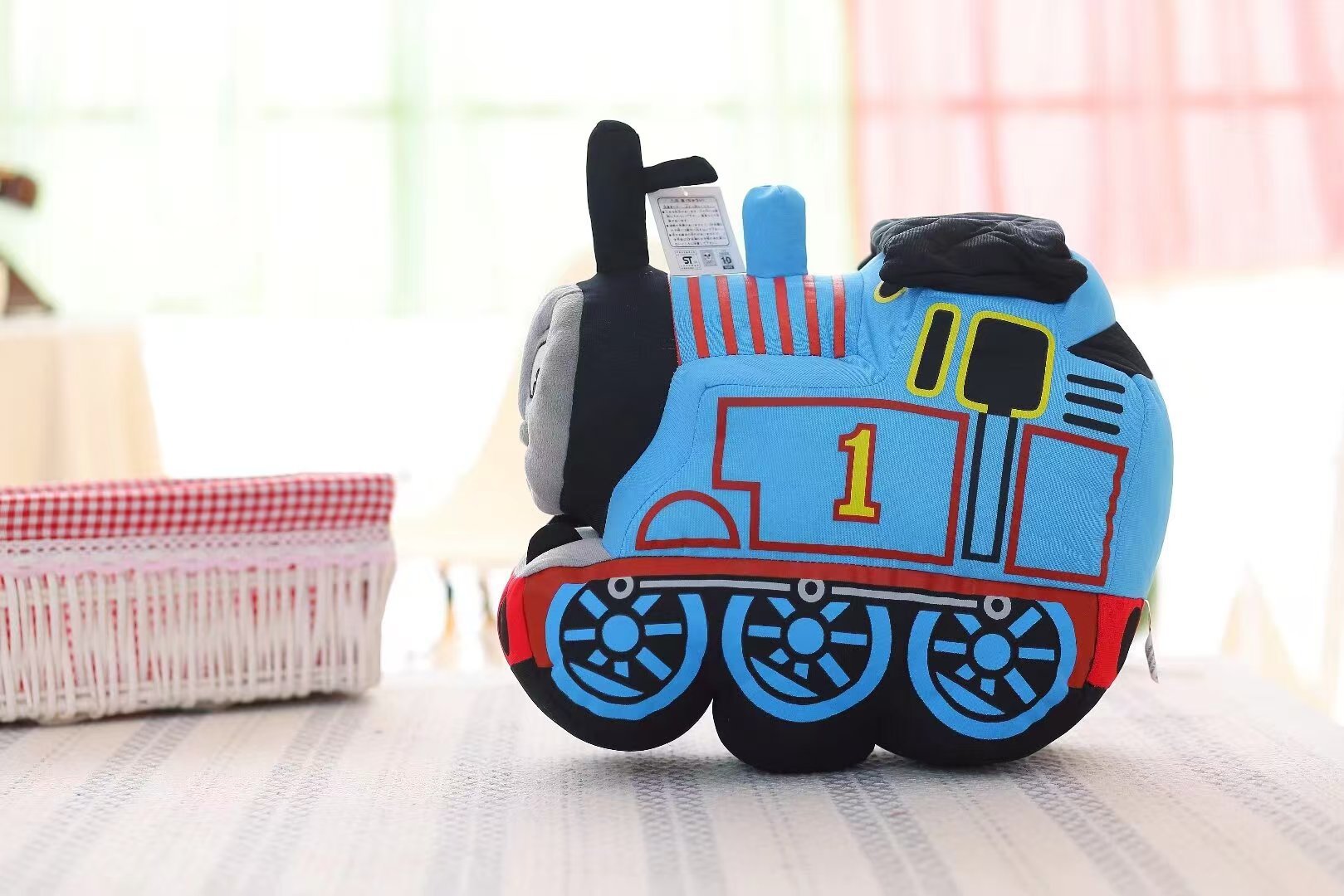 Thomas the Train Plush Toy Pillow Children's Birthday Gift Short Plush Selection