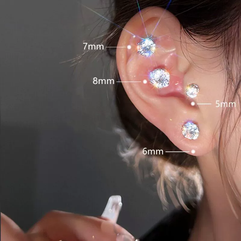 Магнитные ушные зажимы для ушей Ушные шипы без ушных отверстий