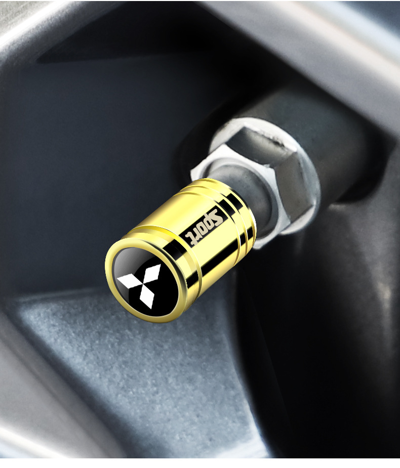 Suitable for Mitsubishi Outlander Pajero Jinchang car tire valve cap anti-theft valve core cover dust cover
