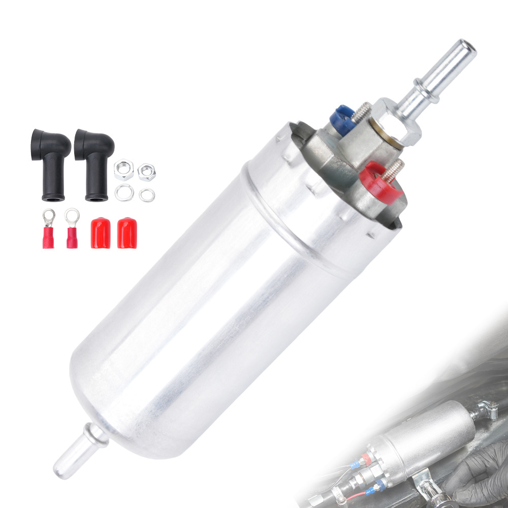 Cross-Border Car Modification Accessories External High-Pressure Gasoline Pump 12V External Fuel Pump Gasoline Diesel Pump Electronic Injection