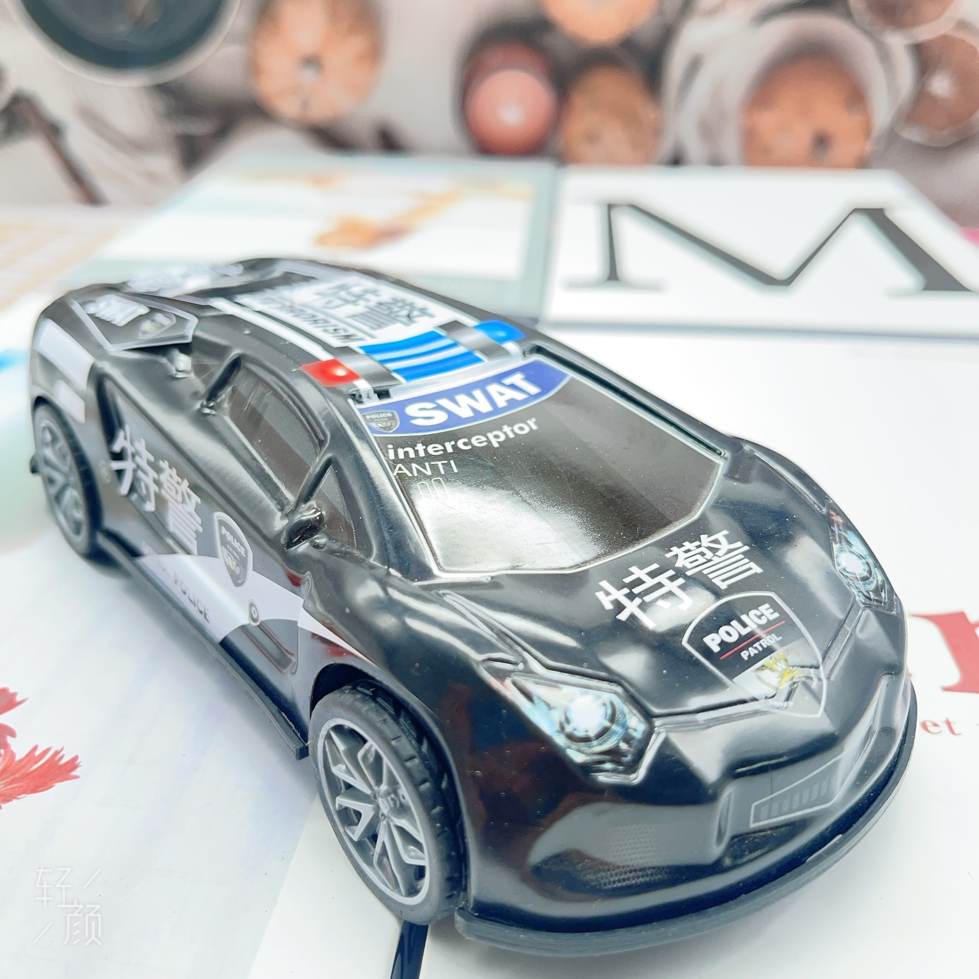 Aleación de gran tamaño inercia carro de acero coche de juguete para niños coche deportivo de carreras jardín de infantes accesorios de juguetes de comercio electrónico al por mayor