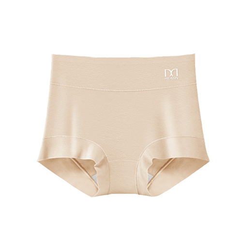 Meiya mid-waist boxer hip women's pure cotton underwear summer breathable girls boxer briefs leggings safety pants