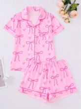 P 97511 Hawaiian Print Short Sleeve Shirt Set ������ӡ������