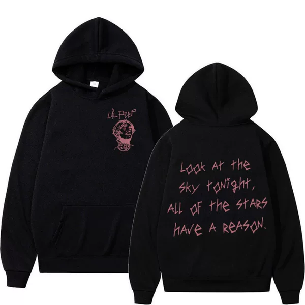 Rapper Lil Peep Tour Concert Hoodie Men's Hip Hop Fashion Pu