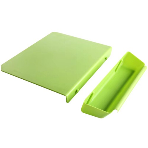 Manufacturer hot selling 2-in-1 chopping board pressing plate anti-slip cutting board removable kitchen supplies plastic cutting board set
