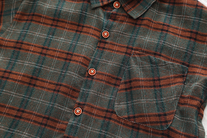 Chaqueta estilo coreano para niños 2025, camisa a cuadros elegante para niñas de primavera y otoño, para niños pequeños y bebés, estilo casual y holgado.