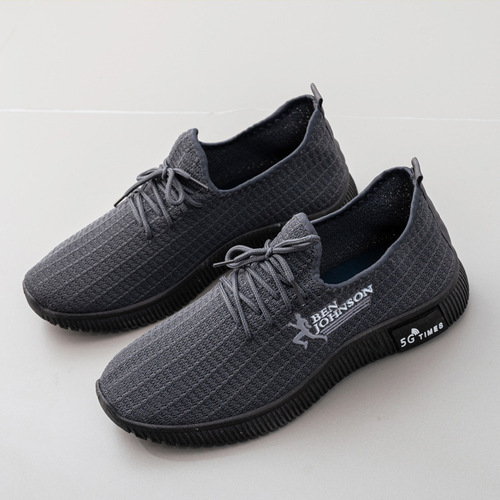 Cross-border men's shoes autumn new old Beijing cloth shoes dad men's casual sports middle-aged and elderly walking shoes single shoes wholesale