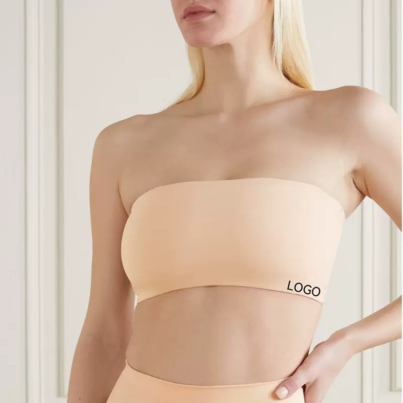 定制抹胸内衣SK卡戴款BANDEAU无肩带一片式裹胸文胸Bralette