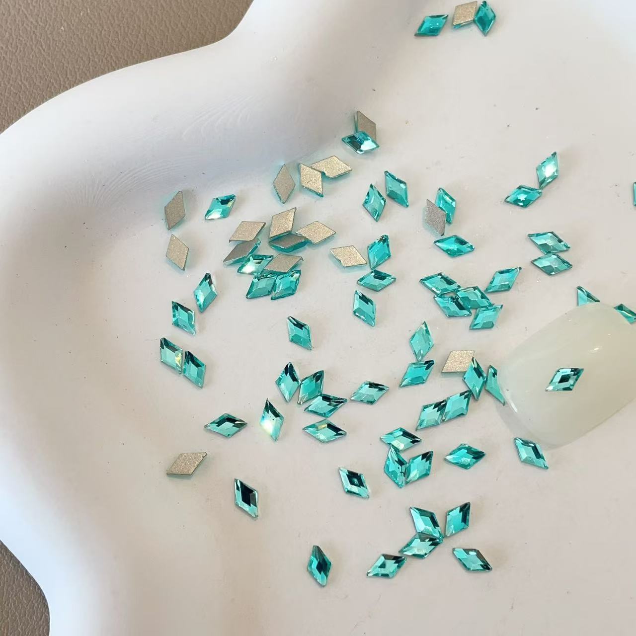 3x5mm 다이아몬드 레이크 블루