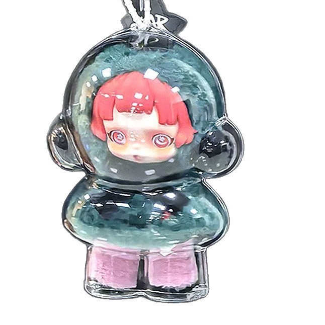 バブルマットspエナメルぬいぐるみSKULLPANDA冬楽章全透明アクリル保護カバー|undefined