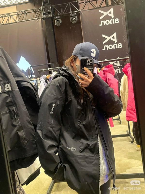 BURTON春秋户外系列男款AK457 goretex L冲锋衣防风防水压胶外套|undefined