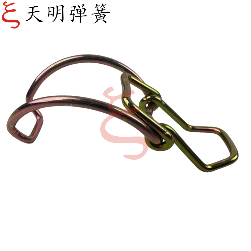 汽车空滤外壳卡勾 空气滤清器外盒弹簧卡扣