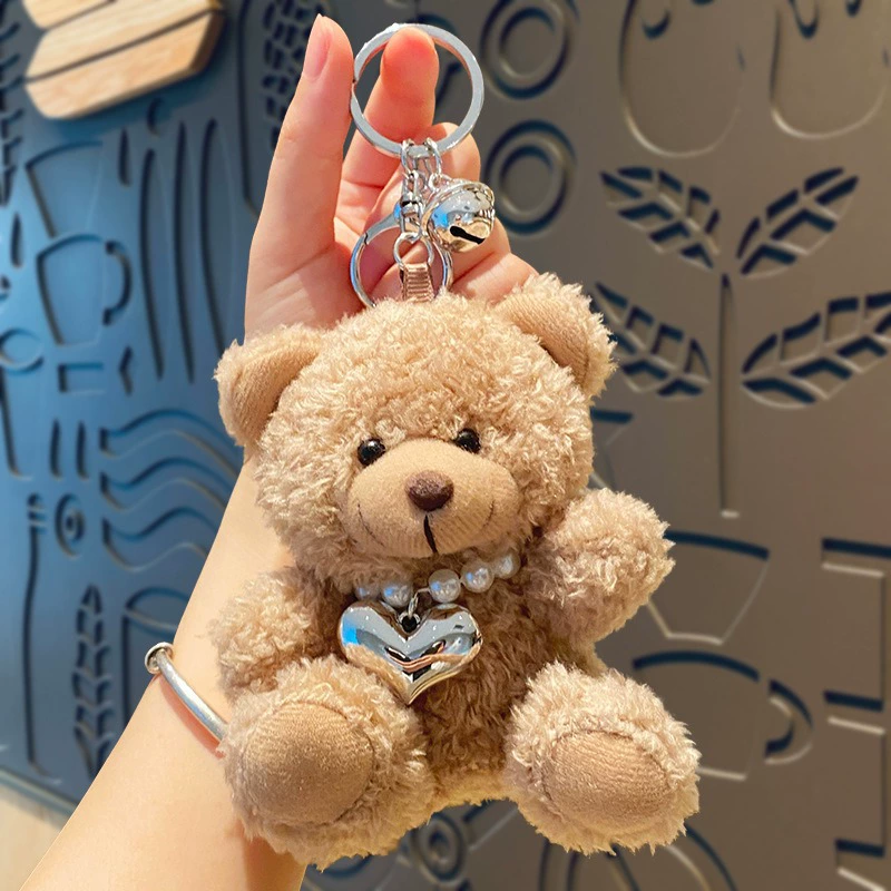 Настоящая Cartoon-ойл? (непонятно) Genuine cartoon oil, keychain, creative doll, cute pendant, with little bears, Birthday gift, wholesale