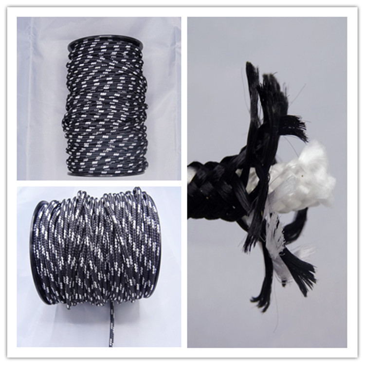 涤纶编织绳旗杆绳帐篷绳 晾衣绳 户外编织绳游乐场用编织绳