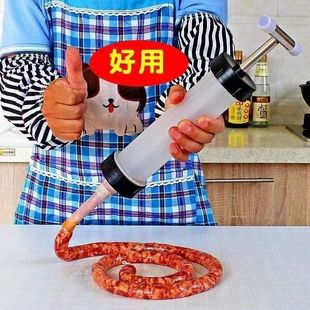 Manual Sausage Stuffer Machine for Home Use, Sausage Stuffer Tool for Filling Casings with Meat and Sausage