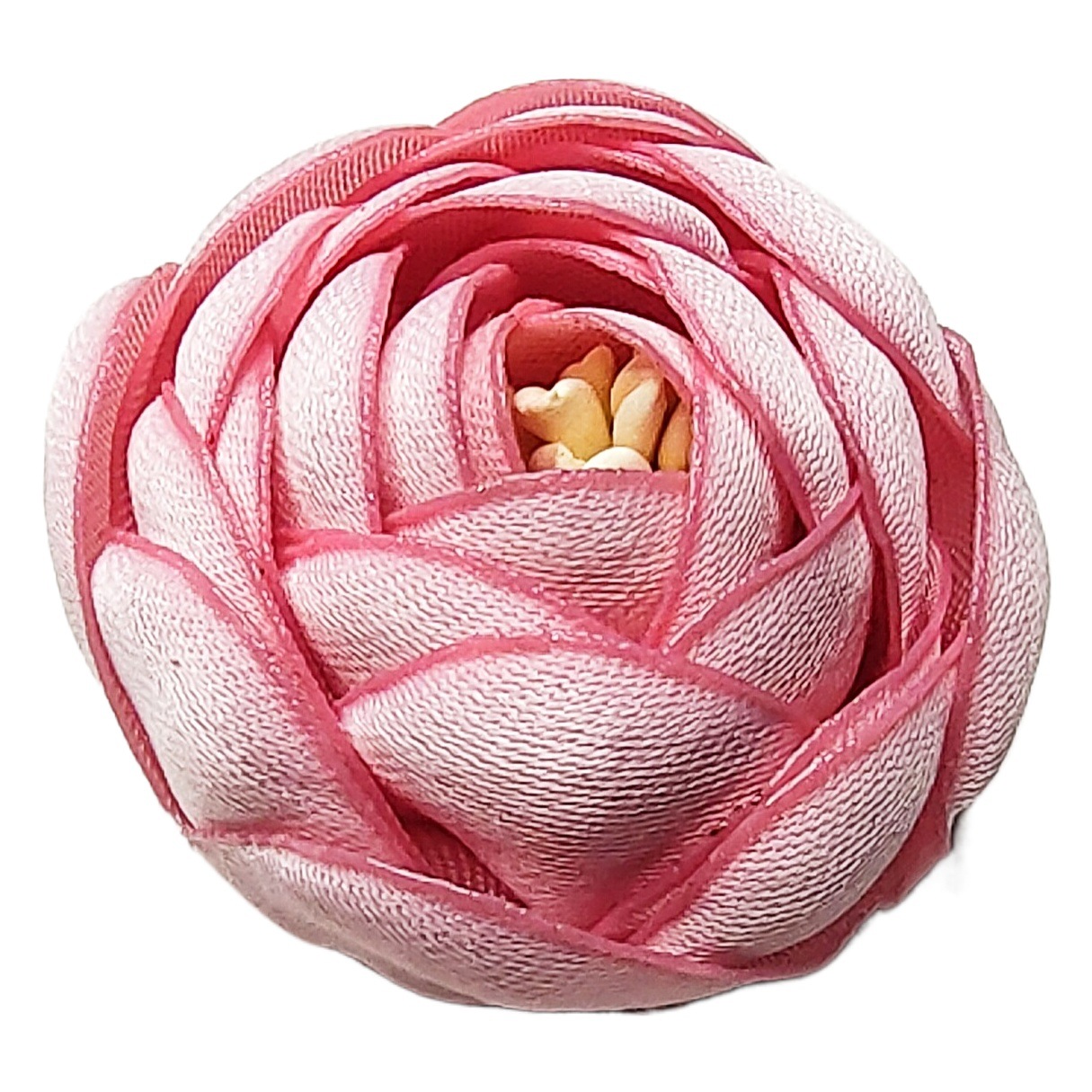 Korean-style fabric baked edge rose flower clothing accessories corsage shoe flower groom flower DIY jewelry accessories