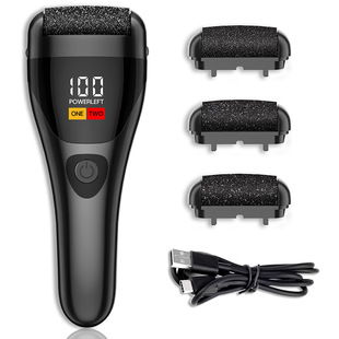 Electric Callus Remover Pedicure Tool, Rechargeable with Digital Display and Light, Foot Care Tool, Essential for Home Use